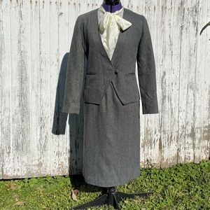 Black Tweed Women’s Suit